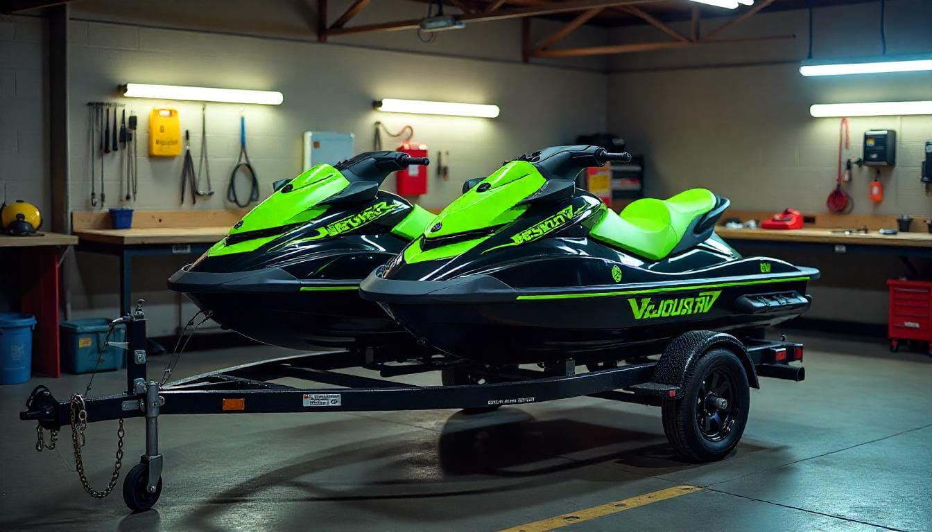 Double Jet Ski Trailer