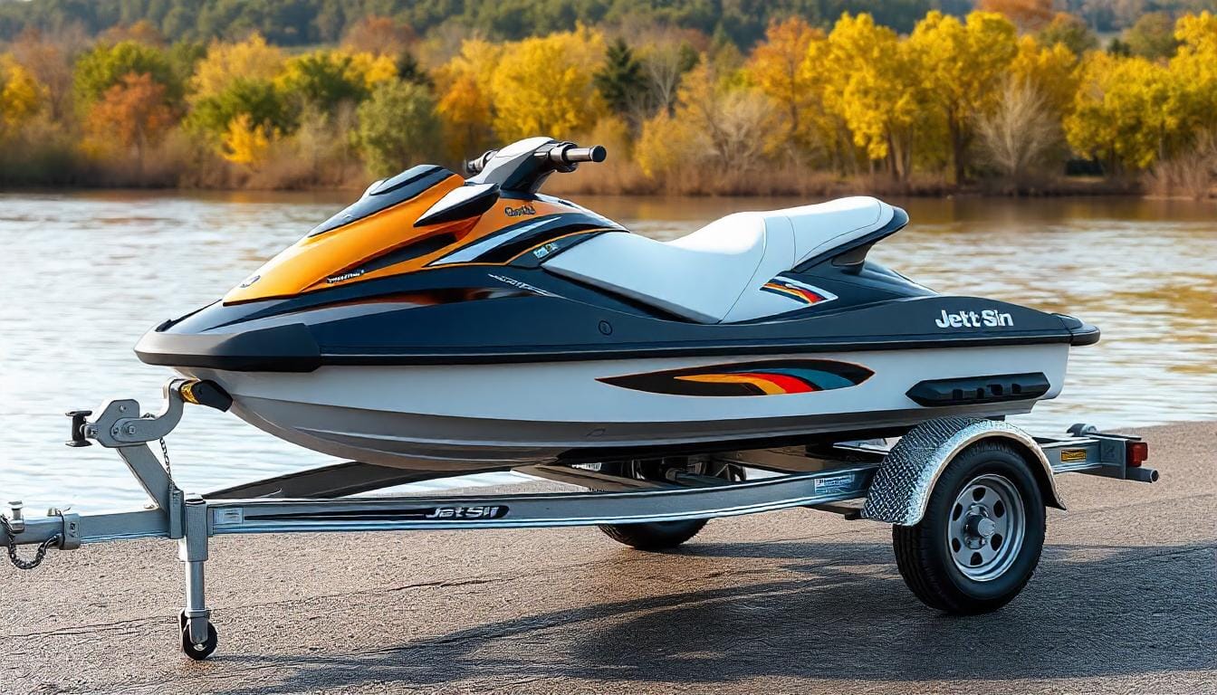 Jet Ski and Trailer